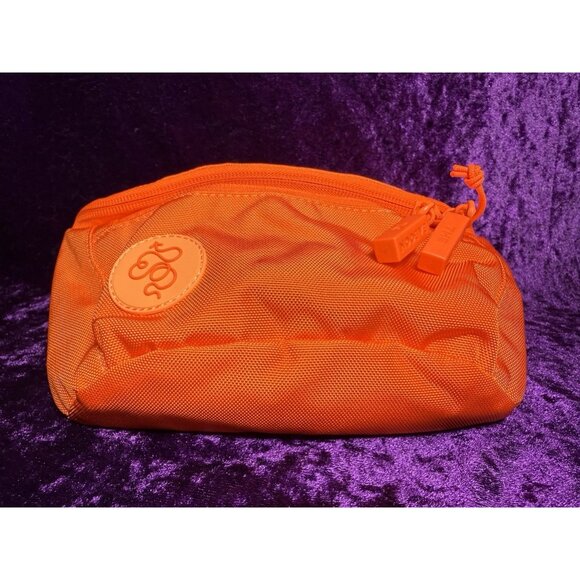 BABOON TO THE MOON Belt Bag Fanny Pack Crossbody Orange Nylon Canvas - Picture 7 of 11